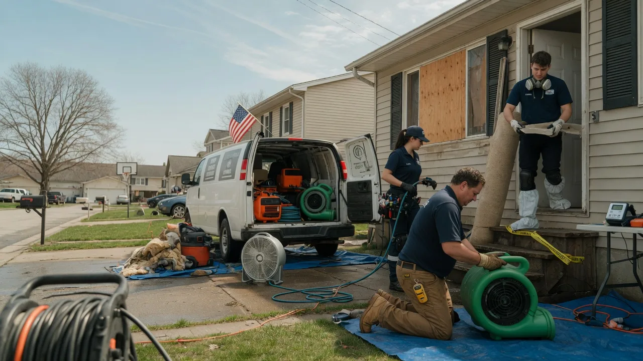 Water Damage Restoration in Due West, SC near me